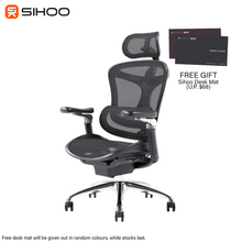 Load and play video in Gallery viewer, *FREE DESK MAT* Sihoo Doro C300 Ergonomic Chair
