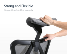 Load image into Gallery viewer, Sihoo M57B Black Frame Black Mesh Ergonomic Office Chair with Legrest (3 Years Limited Warranty)