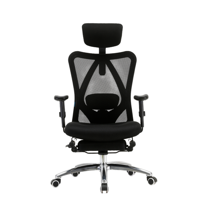 Sihoo M18 Ergonomic Fabric Office Chair with Legrest (3 Years Limited Warranty)