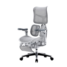 Load image into Gallery viewer, Sihoo S300 Light Grey Mesh White Frame Full Mesh Ergonomic Chair (5 Years Limited Warranty)
