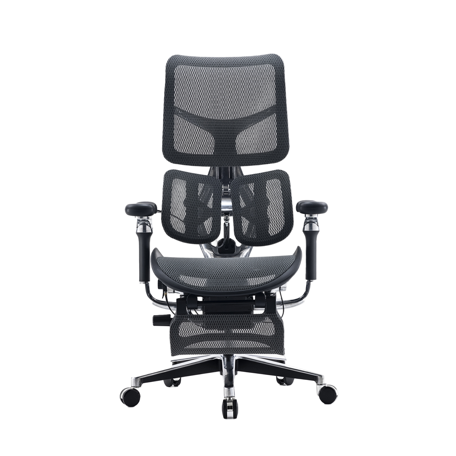 Sihoo S300 Dark Grey Mesh Black Frame Full Mesh Ergonomic Chair (5
