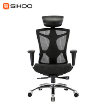 Load image into Gallery viewer, *FREE DESK MAT* Sihoo V1 Ergonomic Office Chair Black Colour Without Legrest
