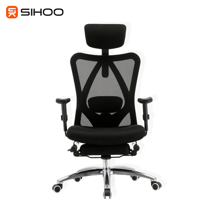 Sihoo M18 Ergonomic Fabric Office Chair with Legrest (3 Years Limited Warranty)