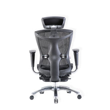 Load image into Gallery viewer, Sihoo V1 Ergonomic Office Chair Black with Legrest
