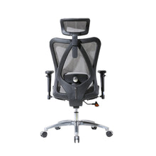 Load image into Gallery viewer, Sihoo M57 Black Frame Dark Grey Mesh Ergonomic Office Chair
