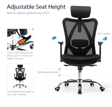 Load image into Gallery viewer, *FREE DESK MAT* Sihoo M16 Ergonomic Fabric Office Chair With Headrest
