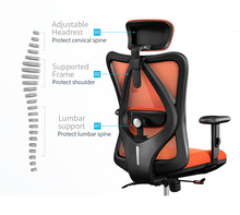 Load image into Gallery viewer, *FREE DESK MAT* Sihoo M18 Ergonomic Fabric Office Chair with Legrest
