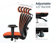 Load image into Gallery viewer, *FREE DESK MAT* Sihoo M18 Ergonomic Fabric Office Chair with Legrest

